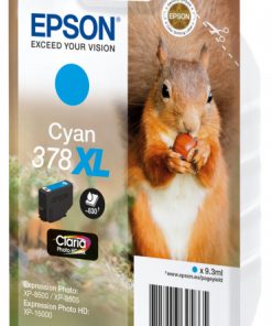 EPSON Cartouche Ecureuil 378XL Encre Claria Photo Cyan 9,3ml