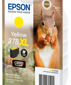 EPSON Cartouche Ecureuil 378XL Encre Claria Photo Jaune 9,3ml