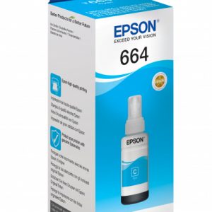 EPSON Bouteille Encre Ecotank 664 Cyan 70ml