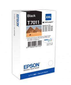 C13T70114010 / T7011 - cartouche de marque Epson - noire