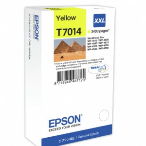 C13T70144010 / T7014 - cartouche de marque Epson - jaune