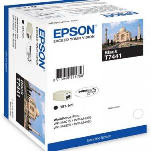 EPSON Cartouche Encre T7441 Noir Haute Capacité 10 000 pages