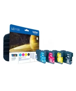 LC1100VALBP - cartouches de marque Brother - multipack 4 couleurs : noire, cyan, magenta, jaune