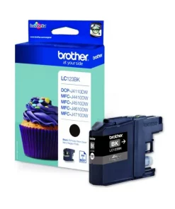 LC123BK - cartouche de marque Brother - noire
