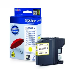 LC225XLY - cartouche de marque Brother - jaune