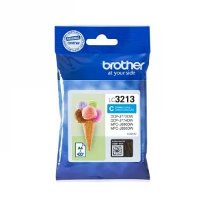 LC3213C - cartouche de marque Brother - cyan