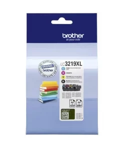 LC3219XLVALDR - cartouches de marque Brother - multipack 4 couleurs : noire, cyan, magenta, jaune