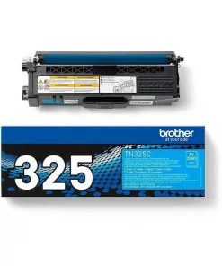 TN325C - toner de marque Brother - cyan