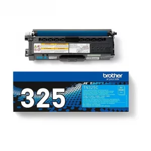 TN325C - toner de marque Brother - cyan