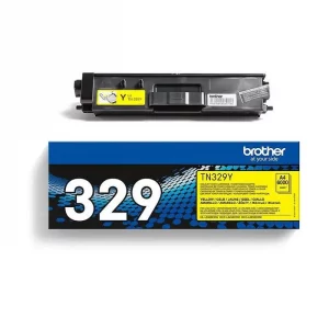 TN329Y - toner de marque Brother - jaune