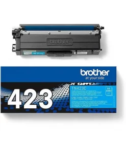 TN423C - toner de marque Brother - cyan