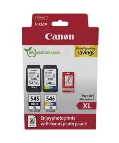 8286B007 / PG-545XL+CL-546XL - cartouches de marque Canon - multipack 2 couleurs : noire, multicouleur