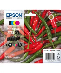 C13T09R64010 / 503XL - cartouches de marque Epson - multipack 4 couleurs : noire, cyan, magenta, jaune