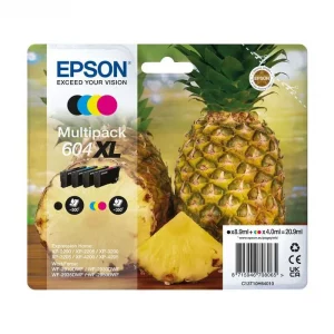 C13T10H64010 / 604XL - cartouches de marque Epson - multipack 4 couleurs : noire, cyan, magenta, jaune
