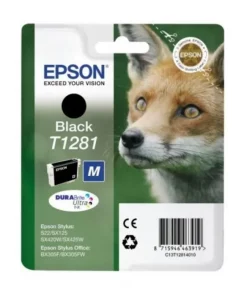 C13T12814011 / T1281 - cartouche de marque Epson - noire