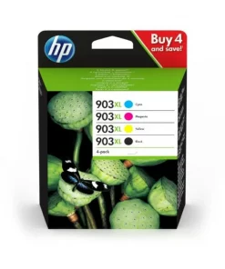 3HZ51AE / 903XL - cartouches de marque HP - multipack 4 couleurs : noire, cyan, magenta, jaune
