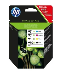 C2P43AE / 950XL/951XL - cartouches de marque HP - multipack 4 couleurs : noire, cyan, magenta, jaune