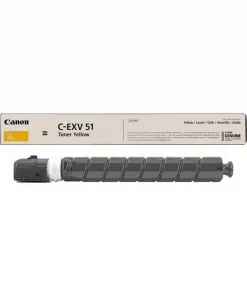 0484C002 / C-EXV 51 Y - toner de marque Canon - jaune