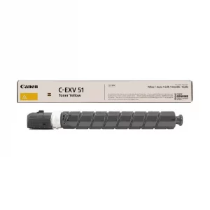 0484C002 / C-EXV 51 Y - toner de marque Canon - jaune