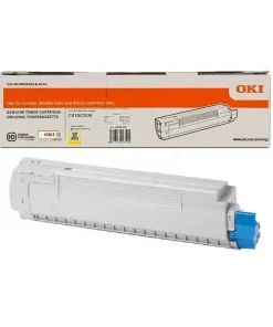 44059105 - toner de marque OKI - jaune