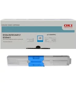 44469742 - toner de marque OKI - cyan
