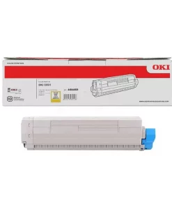 44844505 - toner de marque OKI - jaune