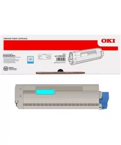 45862839 - toner de marque OKI - cyan