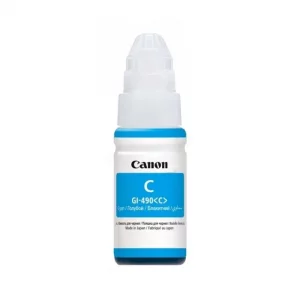 0664C001 / GI-490 C - bouteille d'encre de marque Canon - cyan