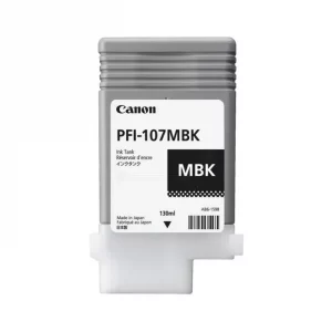 6704B001 / PFI-107 MBK - cartouche de marque Canon - noire