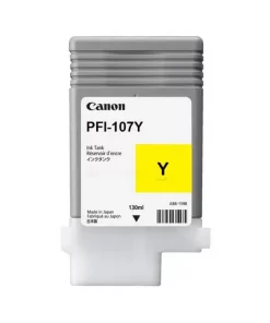 6708B001 / PFI-107 Y - cartouche de marque Canon - jaune