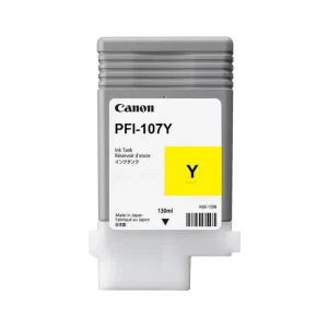 6708B001 / PFI-107 Y - cartouche de marque Canon - jaune