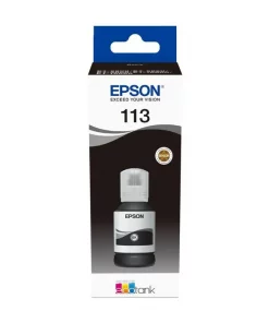 C13T06B140 / 113 - bouteille d'encre de marque Epson - noire
