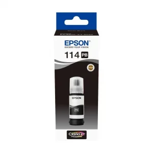 C13T07B140 / 114 - bouteille d'encre de marque Epson - noire