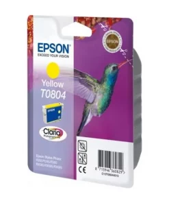 C13T08044011 / T0804 - cartouche de marque Epson - jaune