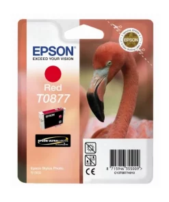 C13T08774010 / T0877 - cartouche de marque Epson - rouge