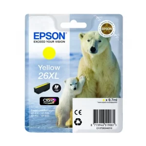 C13T26344010 / 26XL - cartouche de marque Epson - jaune