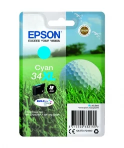 C13T34724010 / 34XL - cartouche de marque Epson - cyan