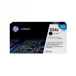 CE250X / 504X - toner de marque HP - noir