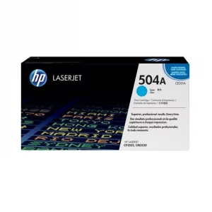 CE251A / 504A - toner de marque HP - cyan