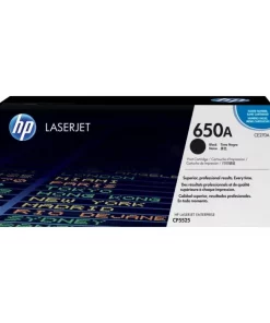 CE270A / 650A - toner de marque HP - noir