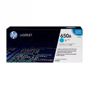 CE271A / 650A - toner de marque HP - cyan