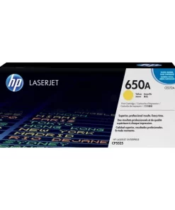 CE272A / 650A - toner de marque HP - jaune