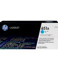 CE341A / 651A - toner de marque HP - cyan