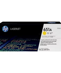 CE342A / 651A - toner de marque HP - jaune