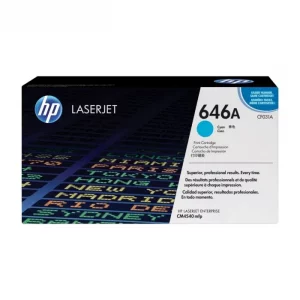 CF031A / 646A - toner de marque HP - cyan