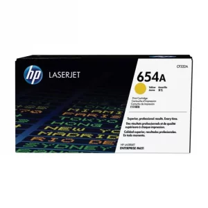 CF332A / 654A - toner de marque HP - jaune