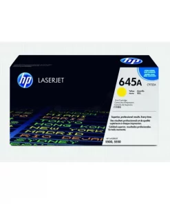 C9732A / 645A - toner de marque HP - jaune