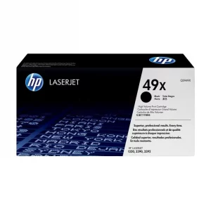 Q5949X / 49X - toner de marque HP - noir