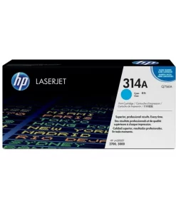 Q7561A / 314A - toner de marque HP - cyan