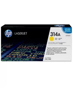 Q7562A / 314A - toner de marque HP - jaune